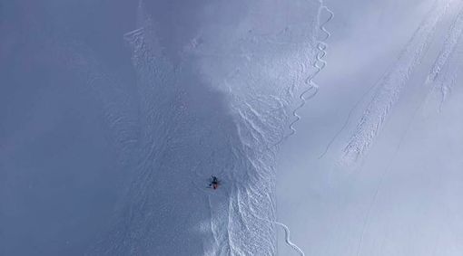 Intervento del Soccorso Alpino Valdostano per valanga alla Colle di Malatrà