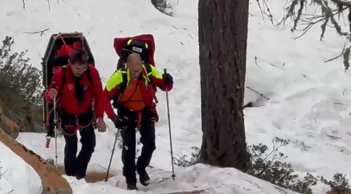 Intervento al Rifugio Vittorio Emanuele II, soccorso in quota tra meteo avversa e rischi operativi