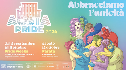 Aosta Pride 2024: la parata è pronta a colorare la città Aosta Pride 2024: la parata è pronta a colorare la città