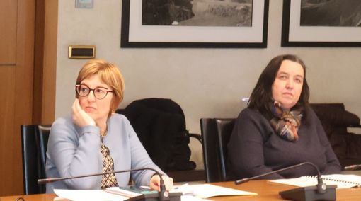 Chiara Minelli (sn) e ERika Guichardaz del Gruppo PCP Chiara Minelli (sn) e ERika Guichardaz del Gruppo PCP