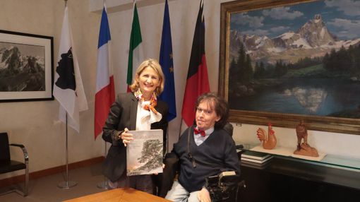 Le Président Bertin a rencontré la Présidente de l'Assemblée de Corse, Marie-Antoinette Maupertuis