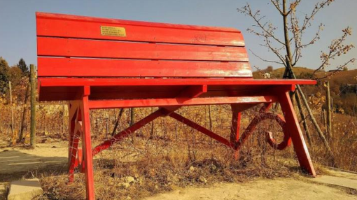 La Big Bench nr.1 di Clavesana Gorrea (foto Bikesquare.eu) La Big Bench nr.1 di Clavesana Gorrea (foto Bikesquare.eu)