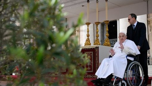 Il Papa ha preparato le meditazioni della Via Crucis, migliora la salute Il Papa ha preparato le meditazioni della Via Crucis, migliora la salute