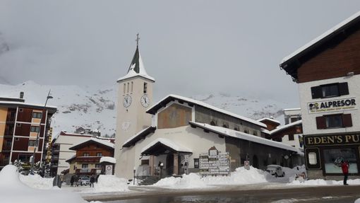 Prima neve a Cervinia Prima neve a Cervinia