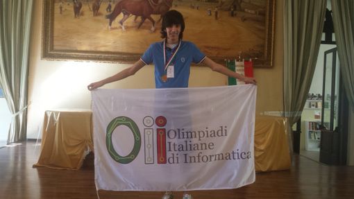 Medaglia di bronzo per Christopher Mezzomo alla XVIII Olimpiadi Italiane di Informatica