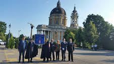 Guardie d’Onore del Pantheon valdostane al  300/mo anniversario della posa prima pietra Real Basilica di Superga