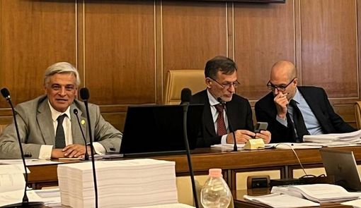 Caveri in una fase dell'audizione Caveri in una fase dell'audizione