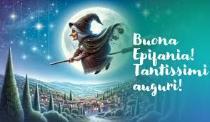 La magia della Befana: Il viaggio della luce e dei dolci sogni La magia della Befana: Il viaggio della luce e dei dolci sogni