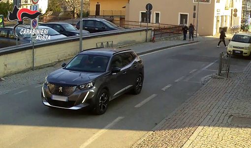 L'auto della truffa