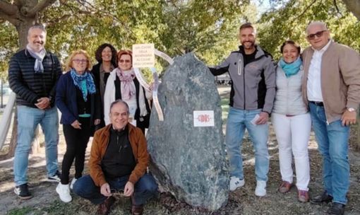 Il direttivo Fidas e Sonny Perino (terzo da ds)