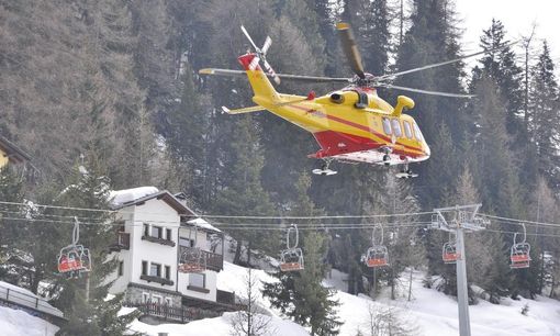 Soccorritori intervenuti sulla valanga di Chamolé Soccorritori intervenuti sulla valanga di Chamolé