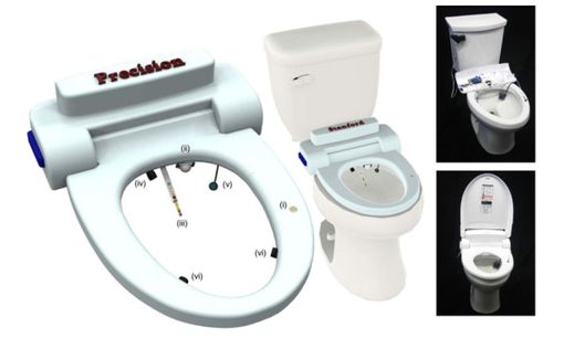 Un WC intelligente che analizza automaticamente urine e feci Un WC intelligente che analizza automaticamente urine e feci