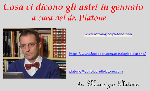 L'OROSCOPO NEL MESE DI GENNAIO 2020 L'OROSCOPO NEL MESE DI GENNAIO 2020