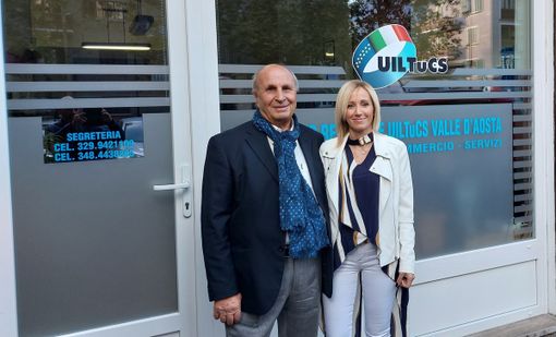 Raffaele Statti e Laura Martini Raffaele Statti e Laura Martini