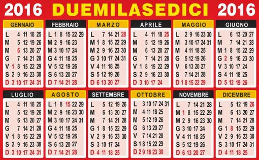 Il 2016 l’anno delle settimane corte e ponti lunghi