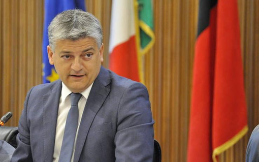 L'assessore Luigi Bertschy L'assessore Luigi Bertschy