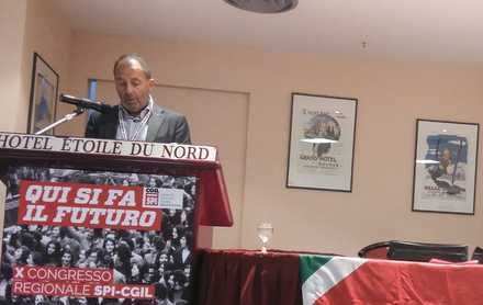 Domenico Falcomatà, Segretario Spi Cgil VdA Domenico Falcomatà, Segretario Spi Cgil VdA