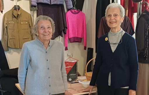 Ester Bianchi (sn) e Silvana Sensi due socie fondatrici Ester Bianchi (sn) e Silvana Sensi due socie fondatrici