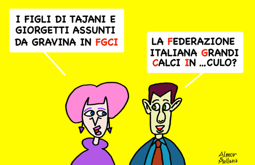 LA VIGNETTA DELLA SETTIMANA: I FIGLI SO' PEZZI E' ...CORE BUSINESS Tengo famiglia