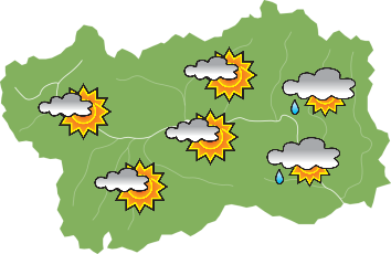 Previsti piogge e temporali nel fine settimana Previsti piogge e temporali nel fine settimana