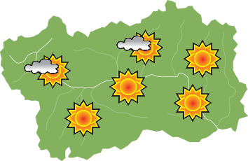 Il phoen spinge il caldo ma per domenica possibili temporali