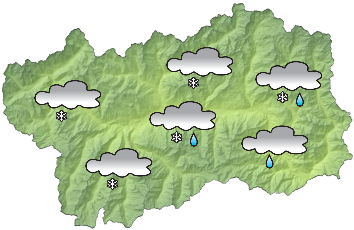 Sabato nevica, poi sulla Valle arriva il gelo siberiano
