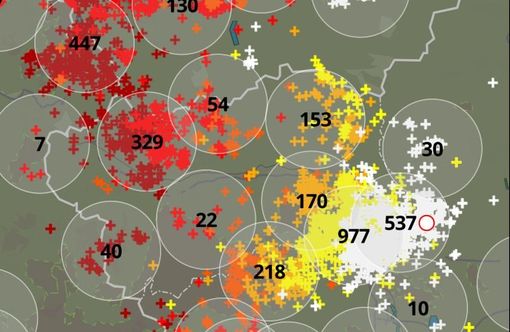 Oltre mille fulmini in un'ora nei cieli della bassa Valle Oltre mille fulmini in un'ora nei cieli della bassa Valle