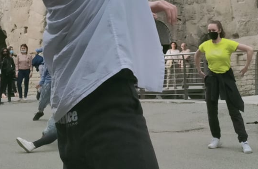 Improvvisazione en plein air con 'Succede in Cittadella' Improvvisazione en plein air con 'Succede in Cittadella'