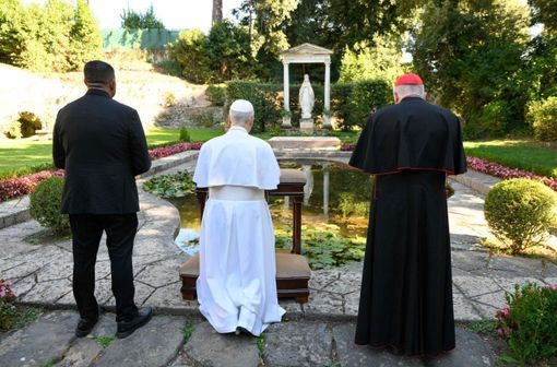 Il Papa inaugura Borgo Laudato si': la cura del creato è vocazione per ogni persona