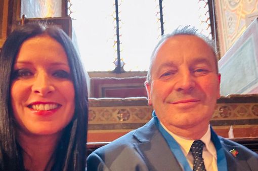 Emily Rini e Massimo Chatrian Emily Rini e Massimo Chatrian