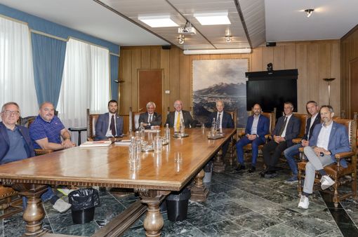 Visita istituzionale del Presidente del Consiglio del Dipartimento della Savoia alla Giunta regionale valdostana