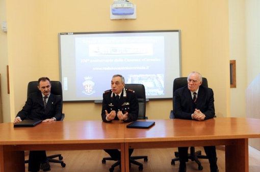 Un momento della presentazione della cerimonia