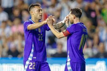 Argentina batte 6-0 Portorico in amichevole, doppietta di Lautaro