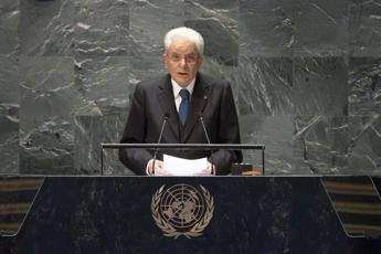 Onu, Mattarella: "Impegno italiano asse portante della politica estera del nostro Paese"