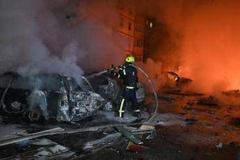 Ucraina-Russia, missili e droni su Kiev nella notte