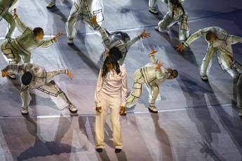 Ghali e la cerimonia di Milano Cortina: "Non c'era pace" Ghali e la cerimonia di Milano Cortina: "Non c'era pace"