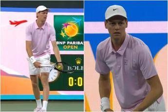 Sinner, a Indian Wells vince anche... il nuovo kit: "10 e lode"