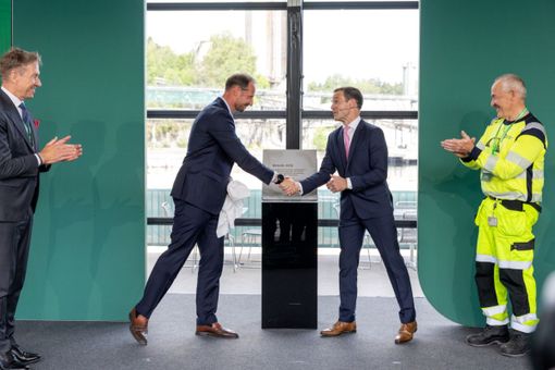 Edilizia sostenibile, Heidelberg Materials inaugura impianto in Norvegia Edilizia sostenibile, Heidelberg Materials inaugura impianto in Norvegia