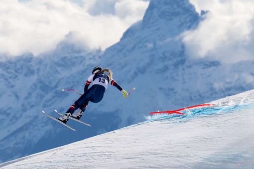 Brutta caduta di Vonn in discesa, sogno olimpico diventa incubo Brutta caduta di Vonn in discesa, sogno olimpico diventa incubo