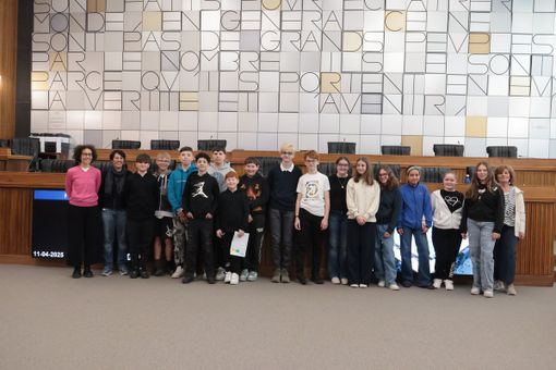 &quot;Portes ouverte&quot;: Visita della II A della scuola media di Morgex