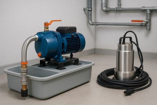 Elettropompa di superficie: quando conviene rispetto a una pompa sommergibile Elettropompa di superficie: quando conviene rispetto a una pompa sommergibile