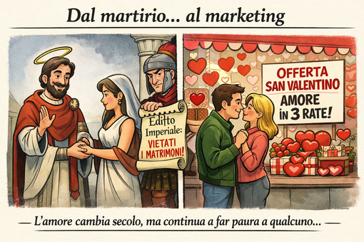 Oggi è San Valentino, tra martiri, lettere d’amore e cioccolatini Oggi è San Valentino, tra martiri, lettere d’amore e cioccolatini