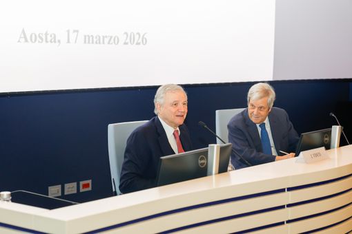 Ignazio Visco e Pietro Passerin d'Entreves