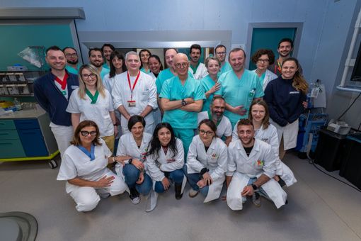 L' équipe di Fisica sanitaria e di Radiologia