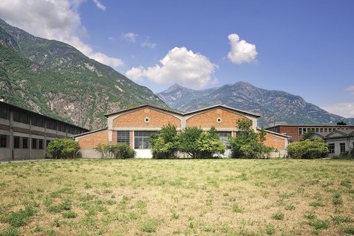 La centralina sorge nell'area ex Alluver