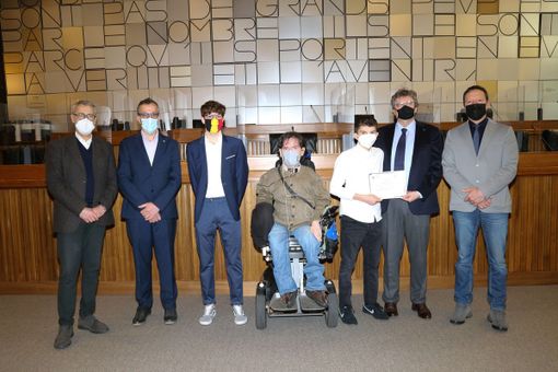 La bourse d'études pour la formation francophone à Pietro Lazzarotto