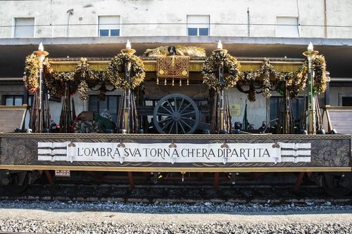 Sul primo binario della Stazione ferroviaria, il prossimo 10 ottobre e sarà visitabile dalle ore 9 del mattino sino alle 18. E' il  vagone ferroviario che, dal 29 ottobre 1921 al 2 novembre,  trasportò da Aquileia a  Roma la salma del Milite Ignoto
