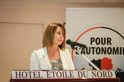 Stefania Arnadi, segretario politico di Pour l'Autonomie