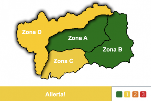 ALLERTA GIALLA PER PRECIPITAZIONI E RISCHIO VALANGHE ALLERTA GIALLA PER PRECIPITAZIONI E RISCHIO VALANGHE