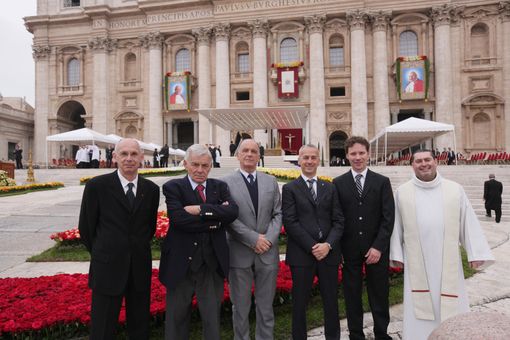 CANONIZZAZIONE RONCALLI-WOJTYLA: Delegazione valdostana alla cerimonia